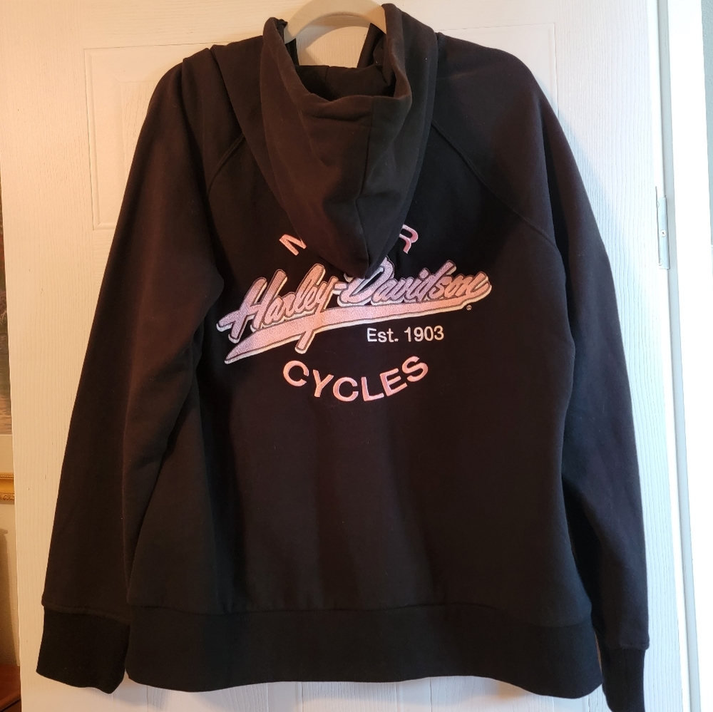Harley Davidson women's hoodie.